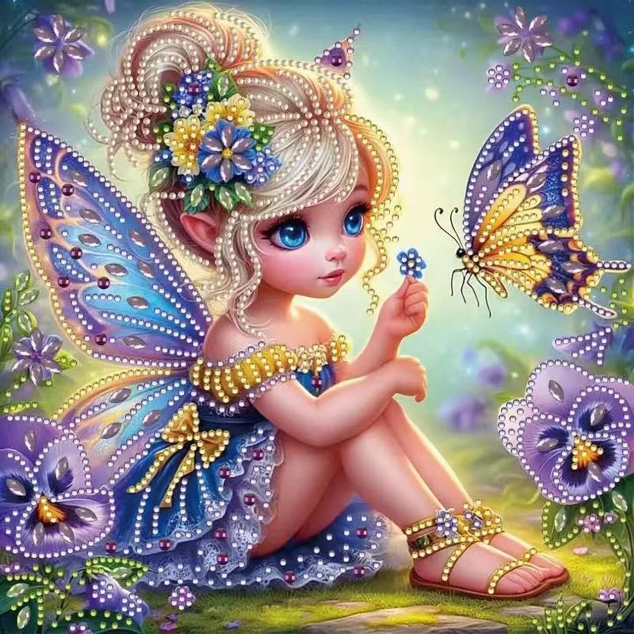 Fairy Special Shape Diamond Art Kits - 5D Diamond Painting Kits